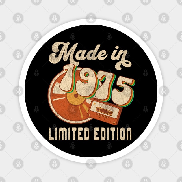 Made in 1975 Limited Edition Magnet by Bellinna